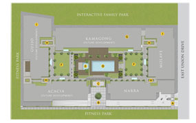 Gardencourt Residences Site Development Map