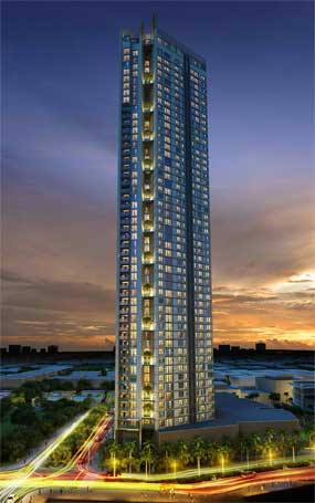 Garden Towers Makati Building Perspective