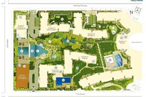 One Serendra Site Development Map
