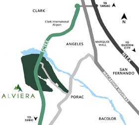 Alviera Location Map