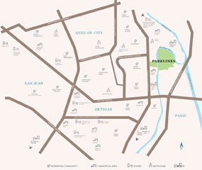 Parklinks North Tower Location Map