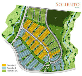 Soliento Nuvali Site Development Map