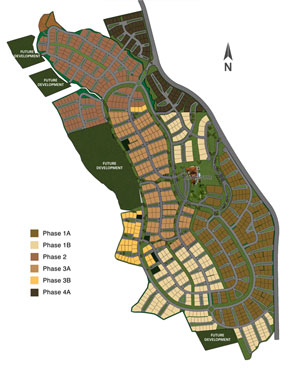 The Courtyards Site Development Map